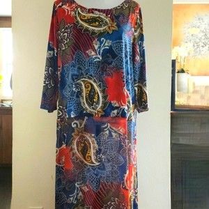 Nygard Multi-colored Tunic XL